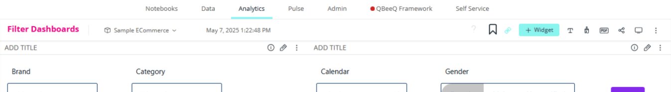 dashboard toolbar designer