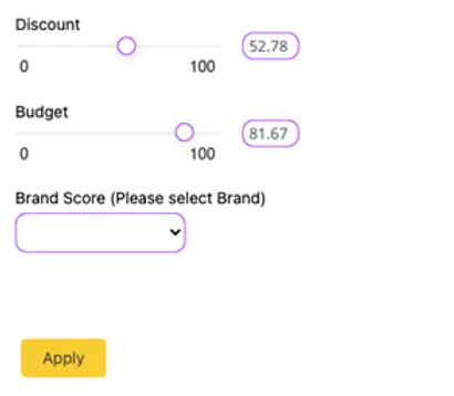 Sample range selector