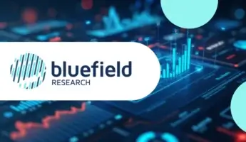 Bluefield research logo on graphical analytical images