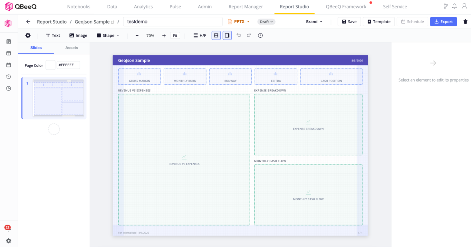 iQBeeQ Report Studio image1