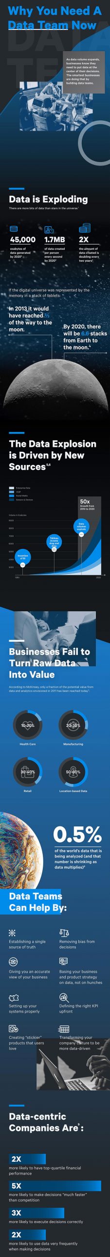 Why You Need a Data Team Infographic