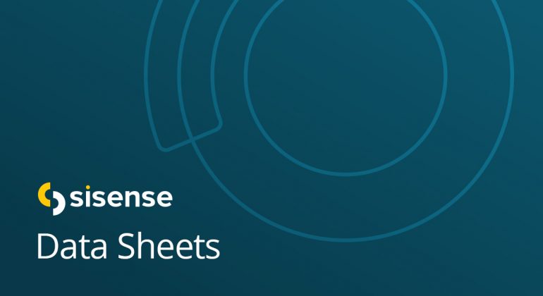 Sisense Data Sheets, Guides, and Brochures