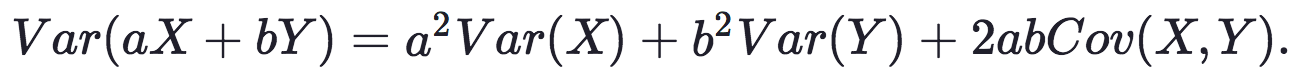 Portfolio variance